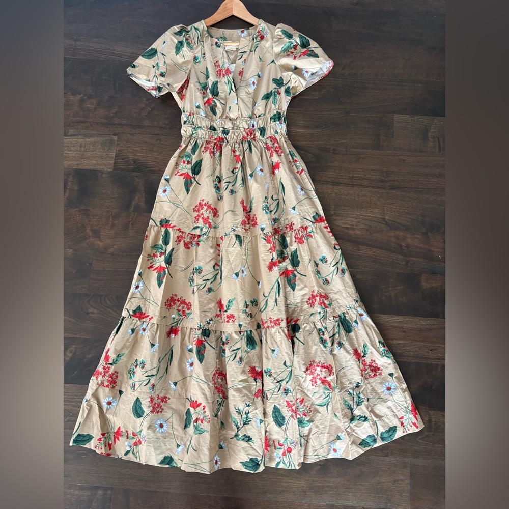 Anthropologie - NWT - The Somerset Floral Print Maxi Dress - Picture 3 of 8